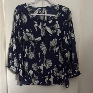 Floral Purple Women's Top by Apt 9